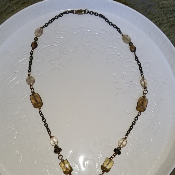 OOAK GEMSTONE NECKLACE - Picture 4 of 6